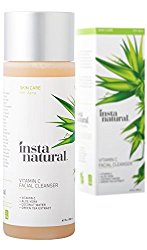 InstaNatural Vitamin C Facial Cleanser – Anti Aging, Breakout & Wrinkle Reducing Face Wash for Clear & Reduced Pores – With Organic & Natural Ingredients – For Oily, Dry & Sensitive Skin – 6.7 OZ