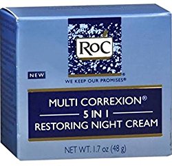 RoC Multi Correxion 5 in 1 Restoring Night Cream, 1.7 oz (Pack of 10)