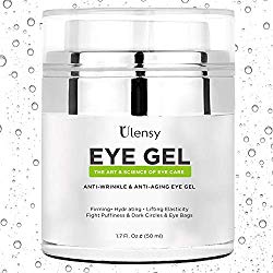 Ulensy Eye Gel Cream, Eye Gel Cream for Dark Circles, the Best Anti-Aging Eye Gel Cream for Eye Care